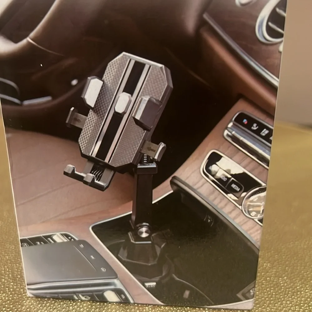 QBL Innovations Automatic Lock Cup Phone Holder